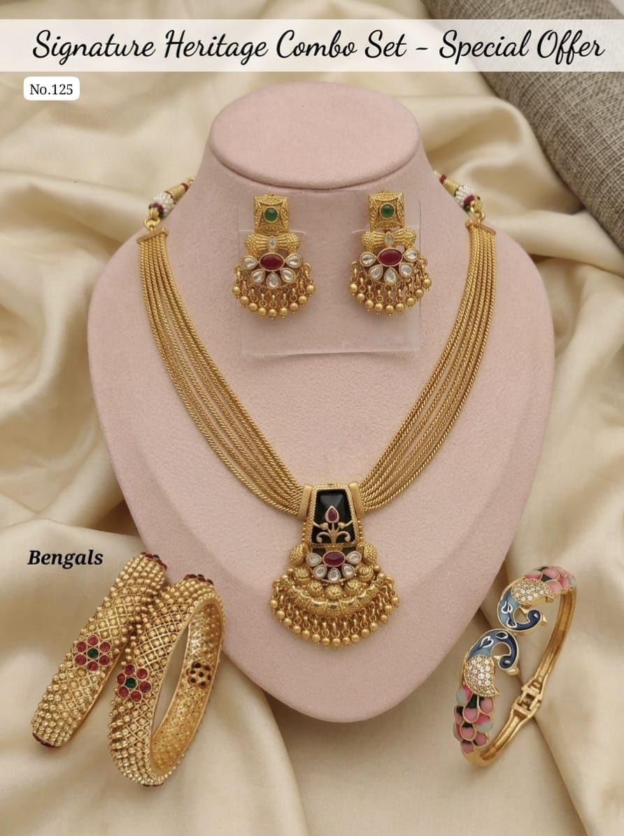 Signature Heritage Jewellery Combo Set (No. 125)