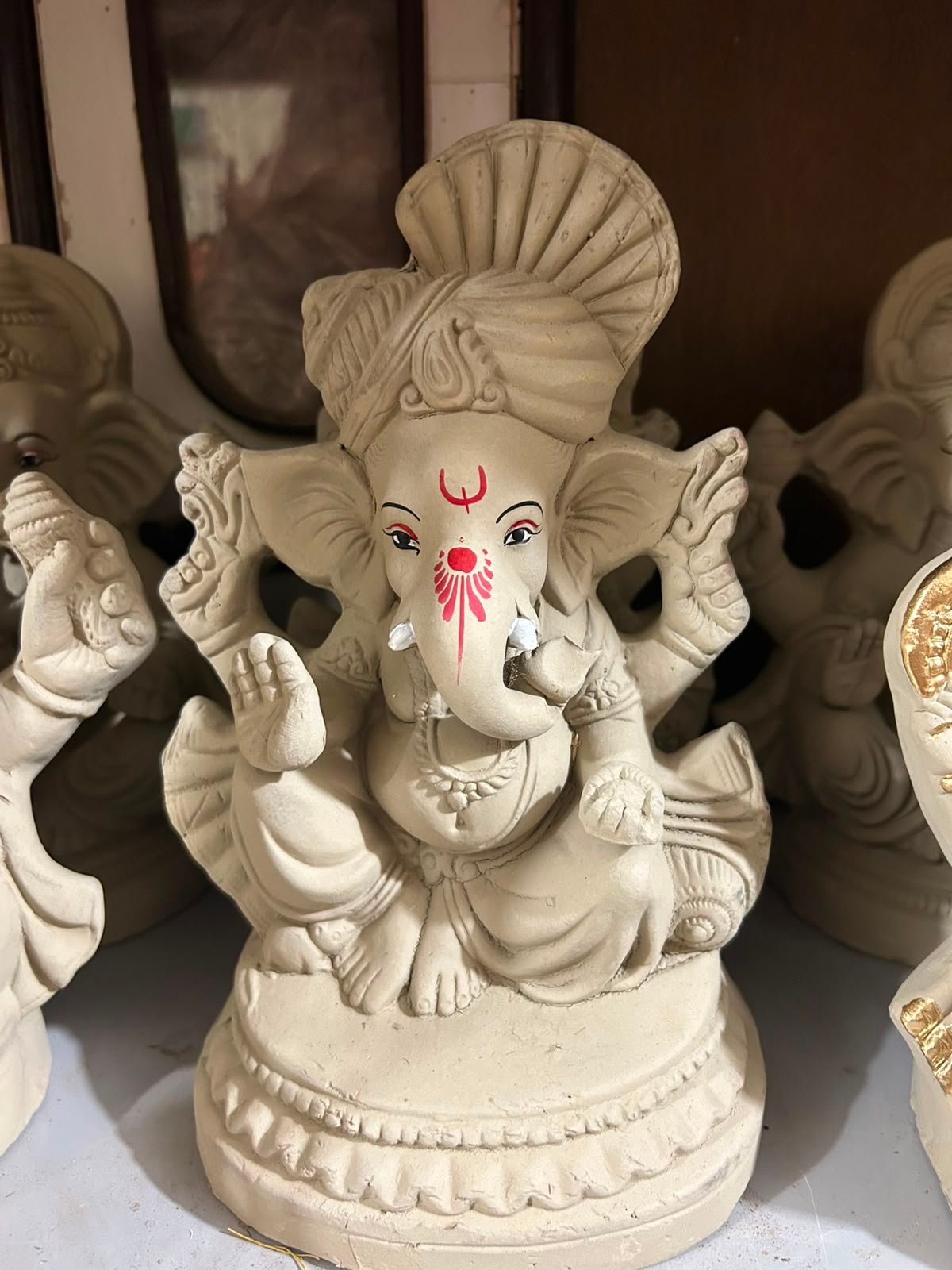 Classic Turban Style Ganesh Idol