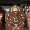 Floral Terracotta Blessing Ganesh